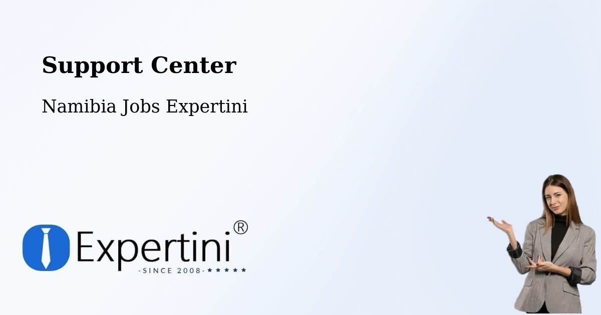Support Services – Outapi - Namibia Jobs Expertini